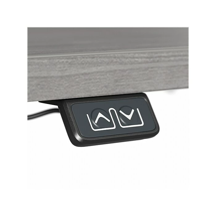 Bush Business Furniture Move 40 28"-48" Adjustable Standing Desk, Platinum Gray/Black (M4S7230PGBK) 8 Bush Business Furniture Move 40 28"-48" Adjustable Standing Desk, Platinum Gray/Black (M4S7230PGBK) - Image 6