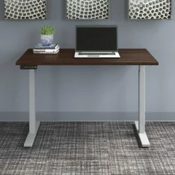 Bush Business Furniture Move 60 Series 27"-48" Adjustable Standing Desk, Black Walnut/Cool Gray Metallic (M6S4830BWSK) 11 Bush Business Furniture Move 60 Series 27"-48" Adjustable Standing Desk, Black Walnut/Cool Gray Metallic (M6S4830BWSK) -STAPLES Sales AA84F885 F78F 4F03 846A64376B84B890 sc7