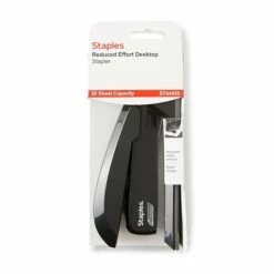 Staples One-Touch Desktop Stapler, 20 Sheet Capacity, Black, 500 (44436) 17 Staples One-Touch Desktop Stapler, 20 Sheet Capacity, Black, 500 (44436) -STAPLES Sales AB39DC54 B239 40AC 9FF648F7E3F1F575 sc7