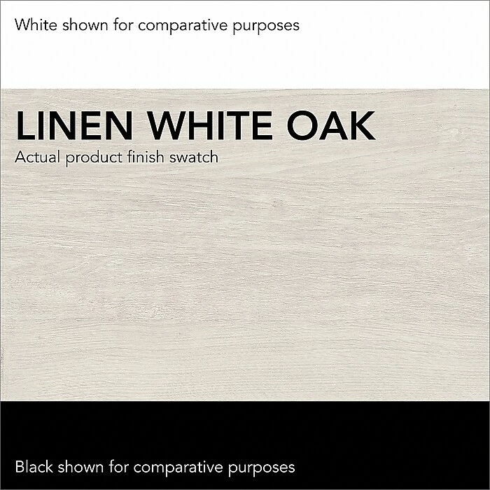 Bush Furniture Yorktown 2-Drawer Lateral File Cabinet, Letter/Legal, Linen White Oak, 30.98" (WC40480-03) 7 Bush Furniture Yorktown 2-Drawer Lateral File Cabinet, Letter/Legal, Linen White Oak, 30.98" (WC40480-03) - Image 5