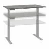 Bush Business Furniture Move 60 27"-48" Adjustable Standing Desk, Platinum Gray/Cool Gray Metallic (M6S4824PGSK) 2 Bush Business Furniture Move 60 27"-48" Adjustable Standing Desk, Platinum Gray/Cool Gray Metallic (M6S4824PGSK) -STAPLES Sales C967AAF8 8E0B 4CFB A98D36973C1073F2 sc7