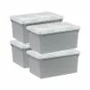 Iris Plastic File Box With Split Lid, Letter Size, Gray, 4/Pack (500167) 2 Iris Plastic File Box With Split Lid, Letter Size, Gray, 4/Pack (500167) -STAPLES Sales CBB8C69E B8DE 46D4 9573B86F90BE343C sc7