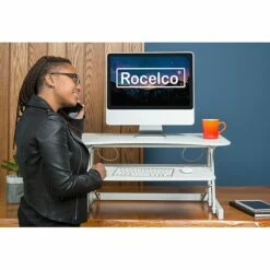 Rocelco 32" Adjustable Desk Riser, White (R ADRW) 13 Rocelco 32" Adjustable Desk Riser, White (R ADRW) -STAPLES Sales CDC0CBD3 8C34 4F04 9C85AFF46BC86E0D sc7