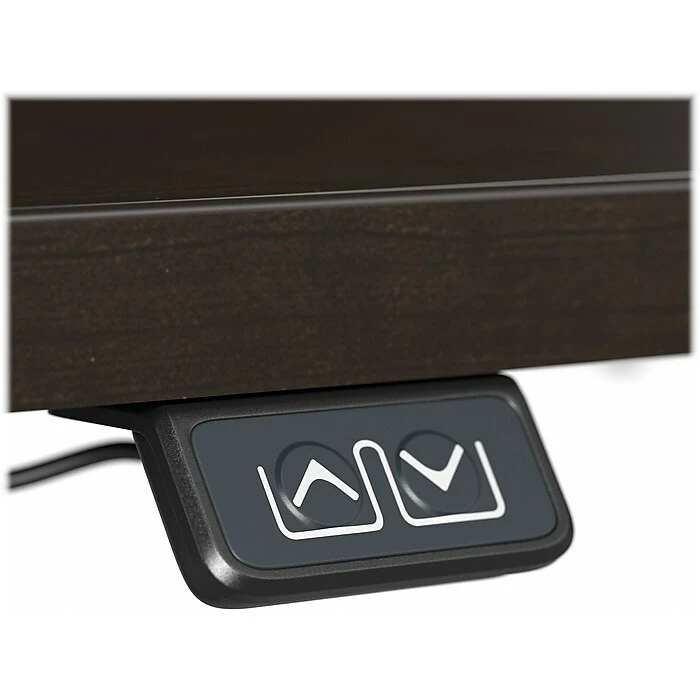 Bush Business Furniture Move 40 28"-48"H Electric Adjustable Standing Desk, Mocha Cherry/Black (M4S4824MRBK) 8 Bush Business Furniture Move 40 28"-48"H Electric Adjustable Standing Desk, Mocha Cherry/Black (M4S4824MRBK) - Image 6