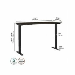 Bush Business Furniture Move 40 28"-48"H Electric Adjustable Standing Desk, Mocha Cherry/Black (M4S7230MRBK) 14 Bush Business Furniture Move 40 28"-48"H Electric Adjustable Standing Desk, Mocha Cherry/Black (M4S7230MRBK) -STAPLES Sales D293BFCF 8913 4C1F 8D6ED13F51D70706 sc7