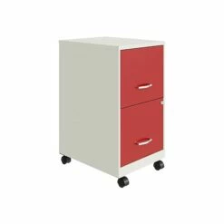 Space Solutions SOHO Smart File 2-Drawer Mobile Vertical File Cabinet, Letter Size, Lockable, 18"D, Pearl White/Lava Red (25273) 8 Space Solutions SOHO Smart File 2-Drawer Mobile Vertical File Cabinet, Letter Size, Lockable, 18"D, Pearl White/Lava Red (25273) -STAPLES Sales DAC20C1E 98DB 47D7 A2B7B6BCDBDAE018 sc7
