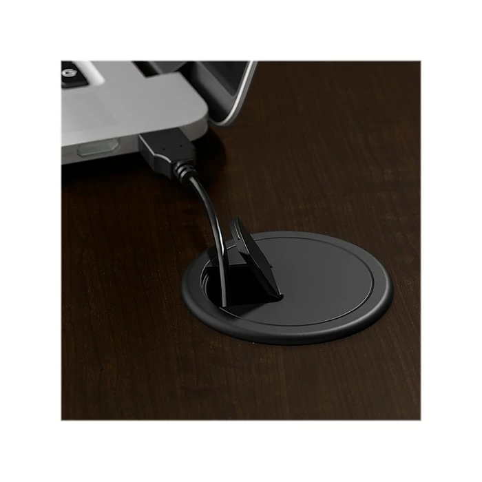 Bush Business Furniture Move 40 28"-48" Adjustable Standing Desk, Mocha Cherry/Black (M4S6030MRBK) 9 Bush Business Furniture Move 40 28"-48" Adjustable Standing Desk, Mocha Cherry/Black (M4S6030MRBK) - Image 7