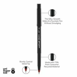 Uni-ball Uniball Onyx Rollerball Pen, Fine Point, 0.7mm, Red Ink, Dozen (60144) 17 Uni-ball Uniball Onyx Rollerball Pen, Fine Point, 0.7mm, Red Ink, Dozen (60144) -STAPLES Sales E08D4632 6F86 4AA7 AA3A5191C99CA145 sc7