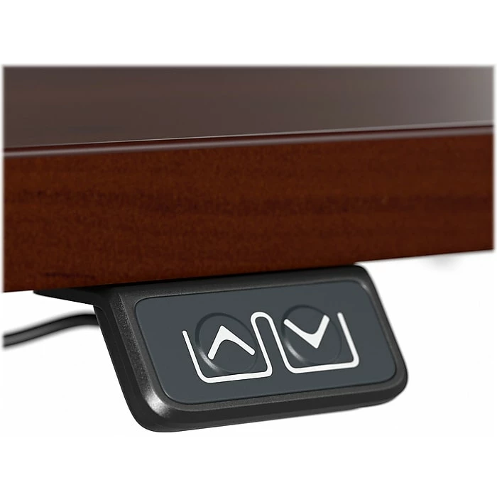 Bush Business Furniture Move 40 28"-48"H Electric Adjustable Standing Desk, Hansen Cherry/Black (M4S4824HCBK) 8 Bush Business Furniture Move 40 28"-48"H Electric Adjustable Standing Desk, Hansen Cherry/Black (M4S4824HCBK) - Image 6