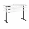 Bush Business Furniture Move 60 Series 27''-47'' Adjustable Standing Desk, White (M6S6030WHBK) -STAPLES Sales E596298A 0C6E 4E3B 8C1DDC7176B28414 sc7