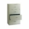 Hirsh HL1000 Series 2-Drawer Lateral File Cabinet, Letter/Legal Size, Lockable, 52.5"H X 30"W X 18.63"D, Light Gray (19440) -STAPLES Sales E7046865 6E04 412A 8FD2652B6327E040 sc7
