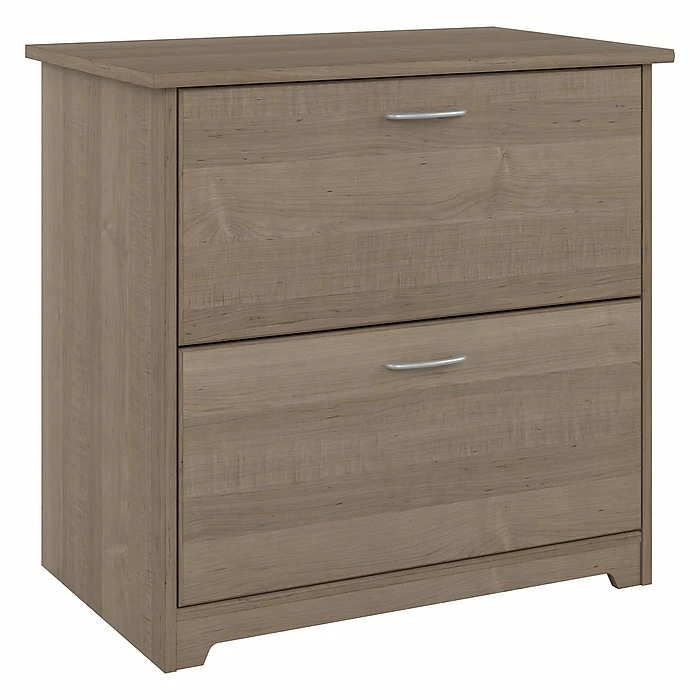 Bush Furniture Cabot 2-Drawer Lateral File Cabinet, Letter/Legal, Ash Gray, 31" (WC31280) 3 Bush Furniture Cabot 2-Drawer Lateral File Cabinet, Letter/Legal, Ash Gray, 31" (WC31280)