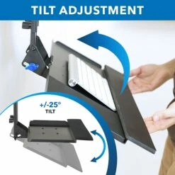 Mount-It! Monitor And Keyboard Wall Mount, Height Adjustable Standing Keyboard Tray, 25" W Tray, VESA Mount Required (MI-7915) 14 Mount-It! Monitor And Keyboard Wall Mount, Height Adjustable Standing Keyboard Tray, 25" W Tray, VESA Mount Required (MI-7915) -STAPLES Sales EC4F371F E04F 4500 ABAA2983958DFF21 sc7
