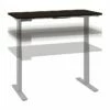 Bush Business Furniture Move 60 Series 27"-48" Adjustable Standing Desk, Black Walnut/Cool Gray Metallic (M6S4824BWSK) -STAPLES Sales ED4389FD E62F 447E 89B30BCC407E3CAF sc7
