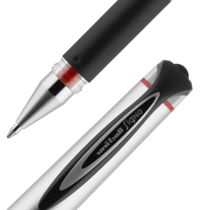 Uni-ball 207 Impact Gel Pens, Bold Point, Red Ink, Dozen (65802) 6 Uni-ball 207 Impact Gel Pens, Bold Point, Red Ink, Dozen (65802) - Image 4