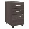 Bush Business Furniture Studio A 3-Drawer Mobile File Cabinet, Locking, Letter/Legal, Storm Gray, 20" (SDF216SGSU-Z) -STAPLES Sales F4FDA729 43EF 4291 9BBECB5943D98842 sc7