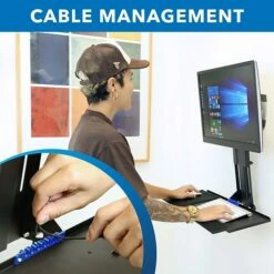 Mount-It! Monitor And Keyboard Wall Mount, Height Adjustable Standing Keyboard Tray, 25" W Tray, VESA Mount Required (MI-7915) 15 Mount-It! Monitor And Keyboard Wall Mount, Height Adjustable Standing Keyboard Tray, 25" W Tray, VESA Mount Required (MI-7915) -STAPLES Sales F8019035 37EE 4B15 B5E43387F3B1E599 sc7