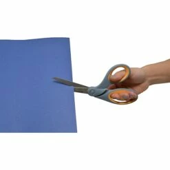 Westcott Titanium Bonded 8" Titanium Multi-Purpose/Heavy Duty Scissor, Sharp Tip, Gray/Yellow (13731) 9 Westcott Titanium Bonded 8" Titanium Multi-Purpose/Heavy Duty Scissor, Sharp Tip, Gray/Yellow (13731) -STAPLES Sales F85AE411 0981 4A10 938E8143900B4505 sc7