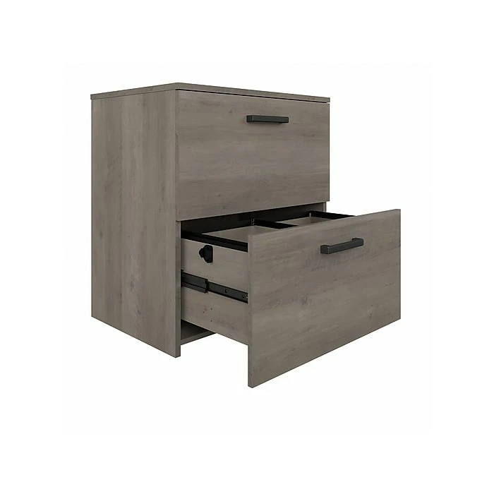 Kathy Ireland® Home By Bush Furniture City Park 2-Drawer Lateral File Cabinet, Letter/Legal, Driftwood Gray (CPF127DG-03) 10 Kathy Ireland® Home By Bush Furniture City Park 2-Drawer Lateral File Cabinet, Letter/Legal, Driftwood Gray (CPF127DG-03) - Image 8