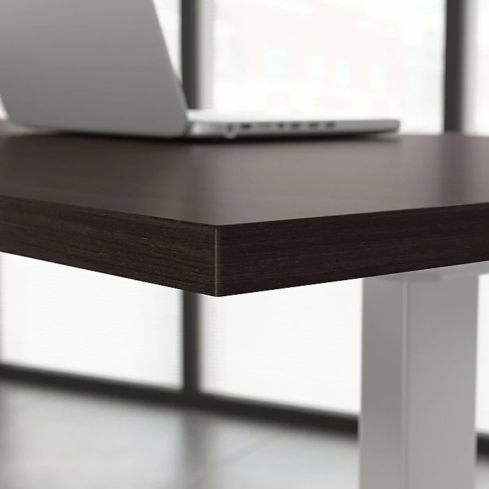 Bush Business Furniture Move 60 Series 27"-48" Adjustable Standing Desk, Black Walnut/Cool Gray Metallic (M6S4830BWSK) 10 Bush Business Furniture Move 60 Series 27"-48" Adjustable Standing Desk, Black Walnut/Cool Gray Metallic (M6S4830BWSK) - Image 8