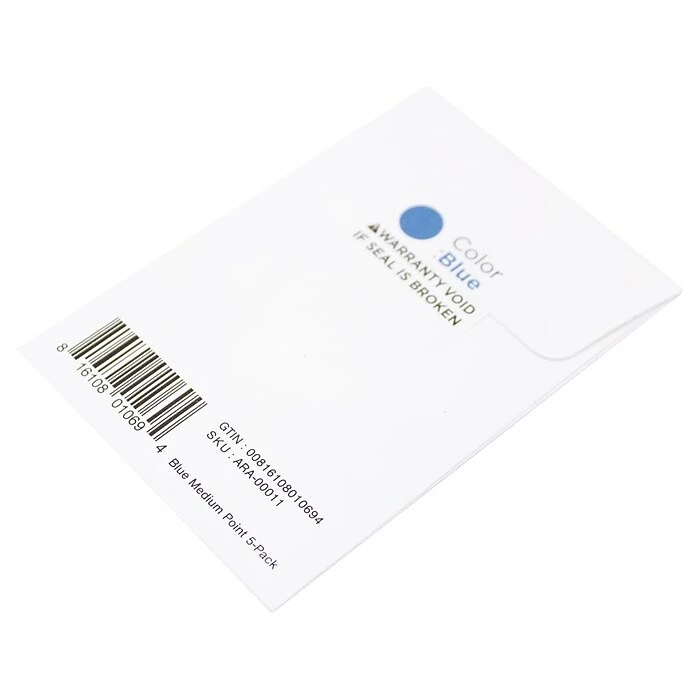 Livescribe Echo Smart Pen Refill, Medium Point, Blue Ink, 5/Pack (ARA-00011) 4 Livescribe Echo Smart Pen Refill, Medium Point, Blue Ink, 5/Pack (ARA-00011) - Image 2