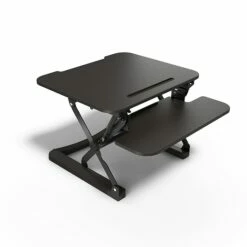 Union & Scale™ FlexFit™ 27" Adjustable Desk Riser, Black (UN44901-CC)