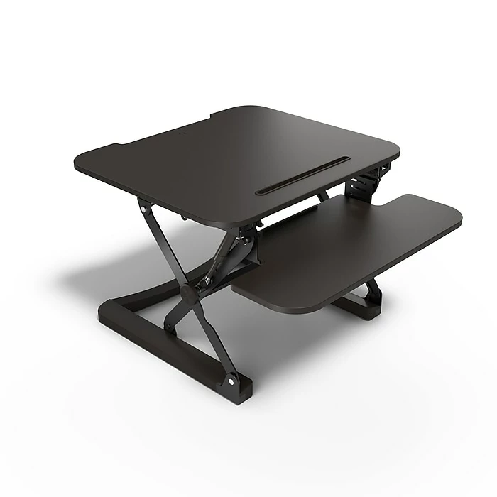 Union & Scale™ FlexFit™ 27" Adjustable Desk Riser, Black (UN44901-CC) 3 Union & Scale™ FlexFit™ 27" Adjustable Desk Riser, Black (UN44901-CC)