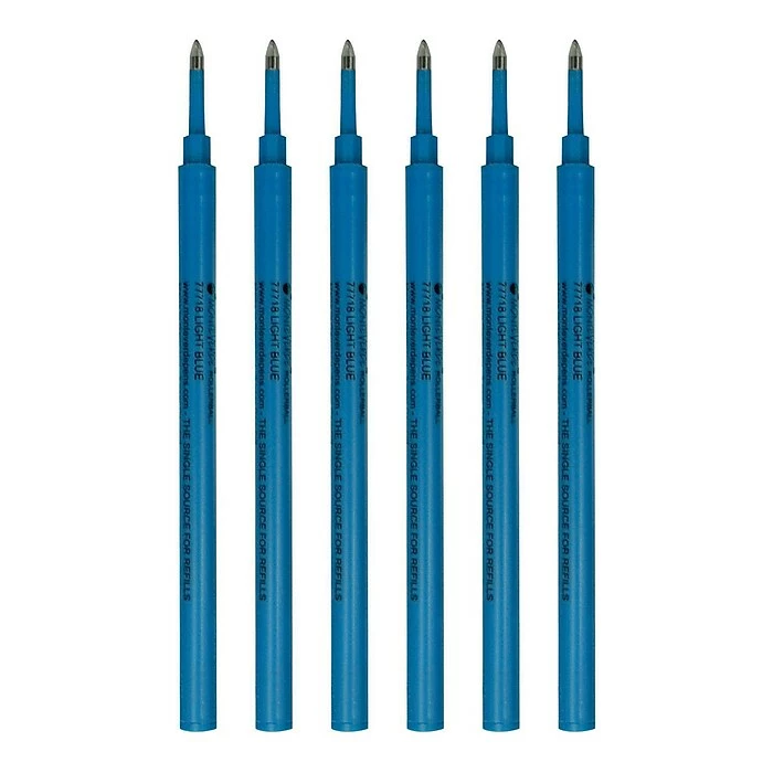 Monteverde® Fine Rollerball Refill For Most Rollerball Pens, 6/Pack, Blue 3 Monteverde® Fine Rollerball Refill For Most Rollerball Pens, 6/Pack, Blue
