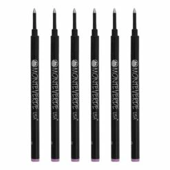 Monteverde® Medium Rollerball Refill For Most Rollerball Pens, 6/Pack, Pink