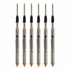 Monteverde® Medium Ballpoint Refill For Lamy Ballpoint Pens, 6/Pack, Orange