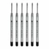 Monteverde Ballpoint Refill For Parker Ballpoint Pens, Medium Point, Black Ink, 6/Pack (P133BK) -STAPLES Sales m000004612 sc7