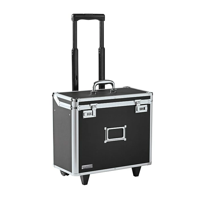 Vaultz Metal Mobile Business Case, Legal, Black (VZ00636) 4 Vaultz Metal Mobile Business Case, Legal, Black (VZ00636) - Image 2