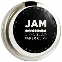 JAM Paper Circular Small Paper Clips, Silver, 50/Pack (321814885) 11 JAM Paper Circular Small Paper Clips, Silver, 50/Pack (321814885) -STAPLES Sales m002765428 sc7