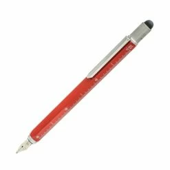 Monteverde One Touch Fountain Pen With Stylus, Red (MV35234)