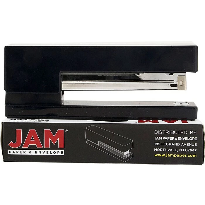 JAM Paper Modern Desk Stapler, Black (337BL) 5 JAM Paper Modern Desk Stapler, Black (337BL) - Image 3
