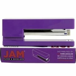 JAM Paper Modern Desk Stapler, Purple (337PU) 9 JAM Paper Modern Desk Stapler, Purple (337PU) -STAPLES Sales m003757967 sc7