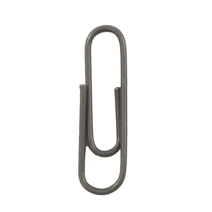 JAM Paper Small Paper Clips, Grey, 100/Pack (21830626) 5 JAM Paper Small Paper Clips, Grey, 100/Pack (21830626) - Image 3