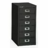 Bisley® 6-Drawer Steel Vertical File Cabinet, Black, Letter/A4 (MD6-BK) 1 Bisley® 6-Drawer Steel Vertical File Cabinet, Black, Letter/A4 (MD6-BK) -STAPLES Sales m004817830 sc7