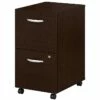 Bush Business Furniture Westfield 2 Drawer Mobile File Cabinet, Mocha Cherry (WC12952) -STAPLES Sales m007060474 sc7