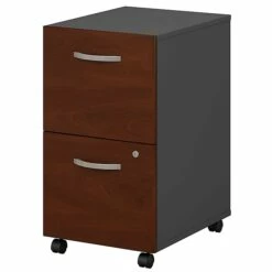 Bush Business Furniture Westfield 2 Drawer Mobile File Cabinet, Hansen Cherry (WC24452)