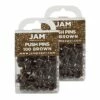 JAM Paper Pushpins, Chocolate Brown, 2 Packs Of 100 (222419049A) 1 JAM Paper Pushpins, Chocolate Brown, 2 Packs Of 100 (222419049A) -STAPLES Sales m007145875 sc7