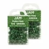 JAM Paper Push Pins, Green, 2 Packs Of 100 (2242954A) 1 JAM Paper Push Pins, Green, 2 Packs Of 100 (2242954A) -STAPLES Sales m007145876 sc7