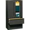 HON® 700 Series 2 Drawer Lateral File Cabinet W/Roll-Out & Posting Shelves, Charcoal, Letter/Legal, 36"W (HON785LSS) 1 HON® 700 Series 2 Drawer Lateral File Cabinet W/Roll-Out & Posting Shelves, Charcoal, Letter/Legal, 36"W (HON785LSS) -STAPLES Sales s0087173 sc7