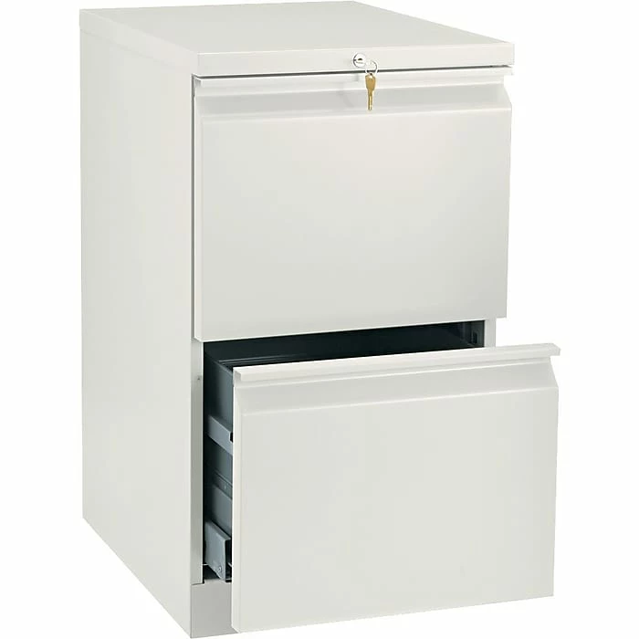 HON® Brigade® Mobile Pedestal, File/File, Putty, 19-7/8"D 3 HON® Brigade® Mobile Pedestal, File/File, Putty, 19-7/8"D