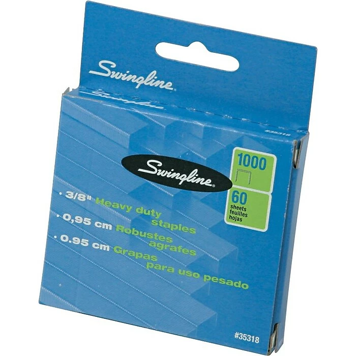 Swingline® Standard Staples, 1/4" Length, 210 Per Strip, 5,000/Per Box, 5/Box (35101S) 9 Swingline® Standard Staples, 1/4" Length, 210 Per Strip, 5,000/Per Box, 5/Box (35101S) - Image 7