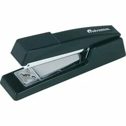 Universal Full Strip Stapler, Fastening Capacity 15 Sheets/20 Lb., Black