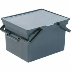 Advantus Companion Portable File Storage Box, Letter/Legal, Black (AVTTLF2B)