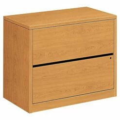 HON® 10500 Series 2 Drawer Lateral File Cabinet, Harvest, 36"W (HON10563CC)