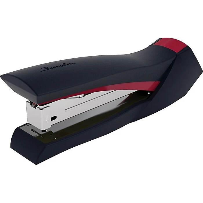 Swingline SmoothGrip Stapler, 20-Sheet Capacity, Black/Red (79411) 3 Swingline SmoothGrip Stapler, 20-Sheet Capacity, Black/Red (79411)