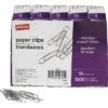 Staples Smooth Paper Clips, Silver, 100/Box, 10 Boxes/Pack (A7026607/72377) 1 Staples Smooth Paper Clips, Silver, 100/Box, 10 Boxes/Pack (A7026607/72377) -STAPLES Sales s0436062 sc7
